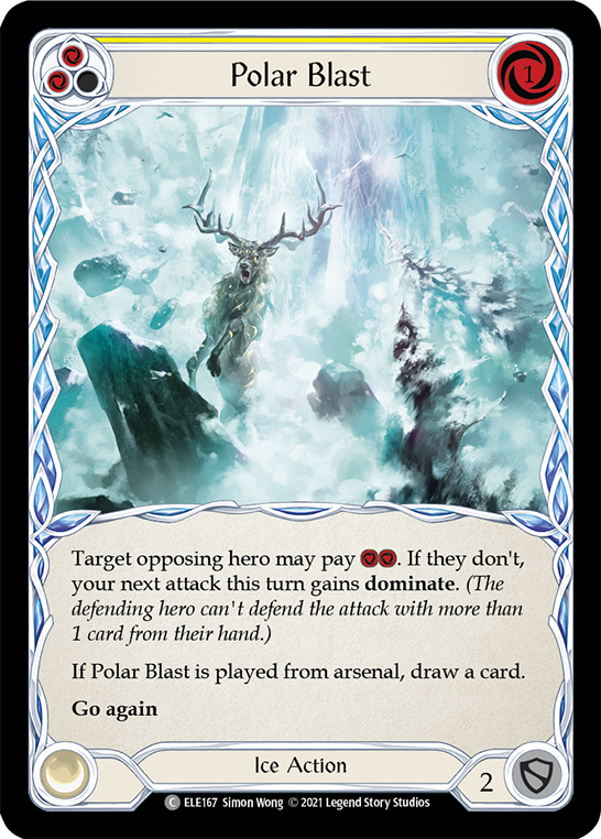 Polar Blast (Yellow) | Common - First Edition