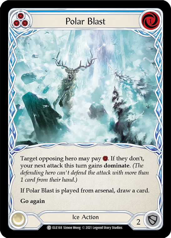 Polar Blast (Blue) | Common - First Edition