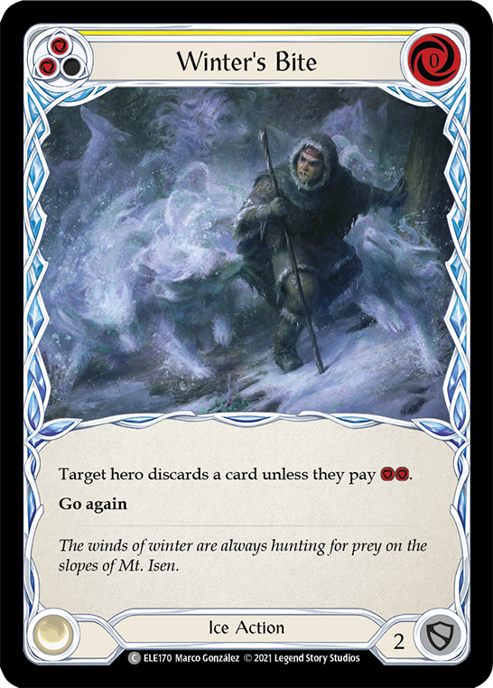 Winters Bite (Yellow) | Common - First Edition