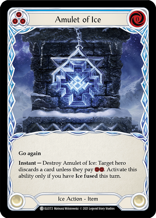 Amulet of Ice | Common - First Edition