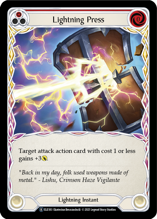 Lightning Press (Red) | Rare - Unlimited