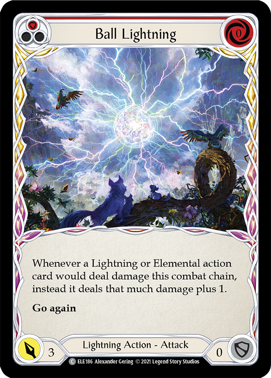Ball Lightning (Red) | Common - First Edition