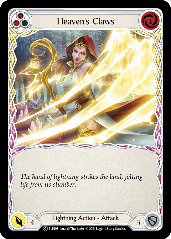 Heaven's Claws (Yellow) | Common - Unlimited