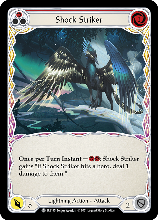 Shock Striker (Red) | Common - First Edition