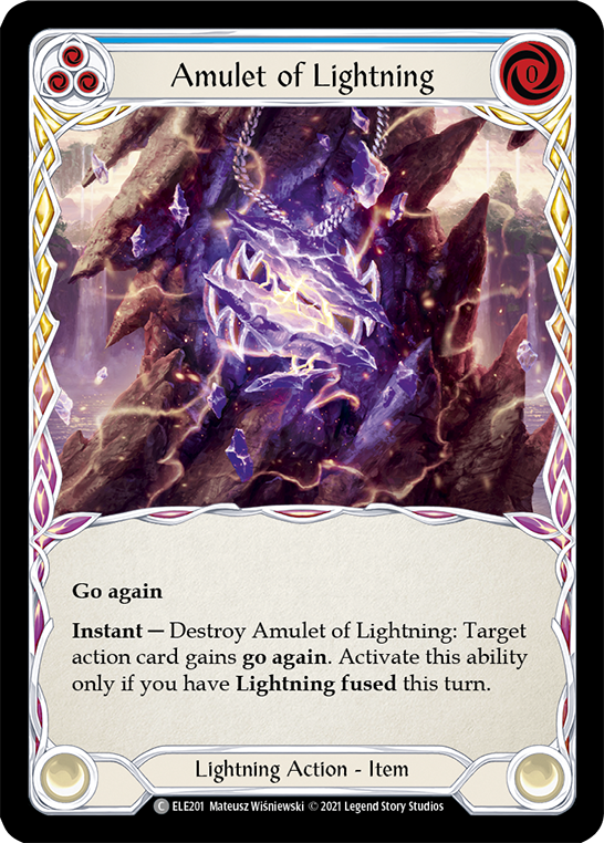 Amulet of Lightning | Common - First Edition