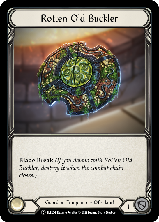 Rotten Old Buckler | Common [Rainbow Foil] - Unlimited