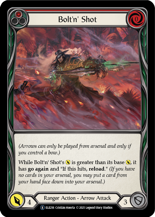 Bolt'n' Shot (Red) | Rare [Rainbow Foil] - Unlimited
