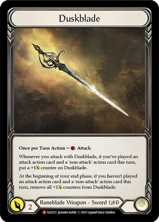 Duskblade | Majestic [Cold Foil] - First Edition