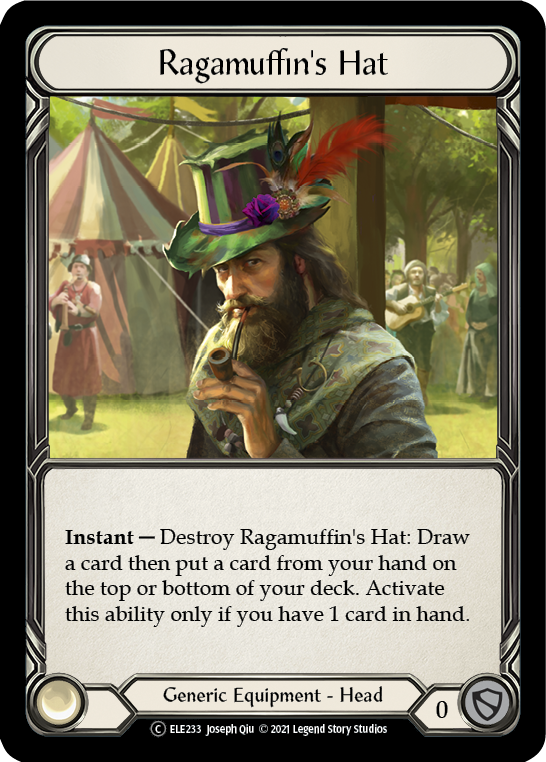 Ragamuffin's Hat | Common [Rainbow Foil] - Unlimited