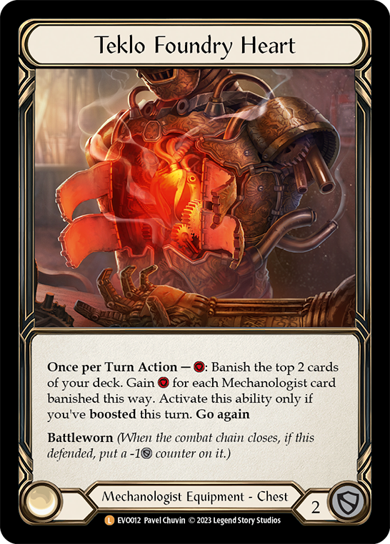 Teklo Foundry Heart | Legendary