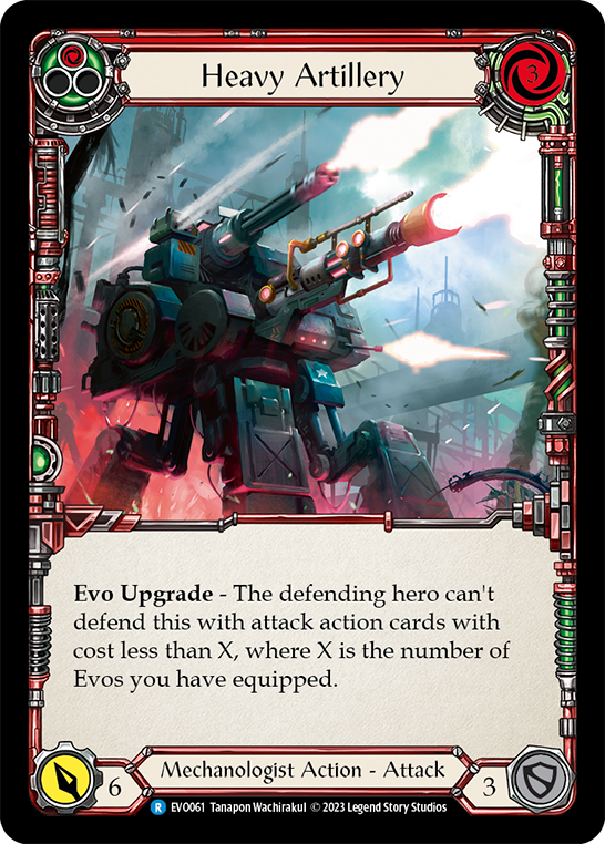 Heavy Artillery (Red) | Rare [Rainbow]