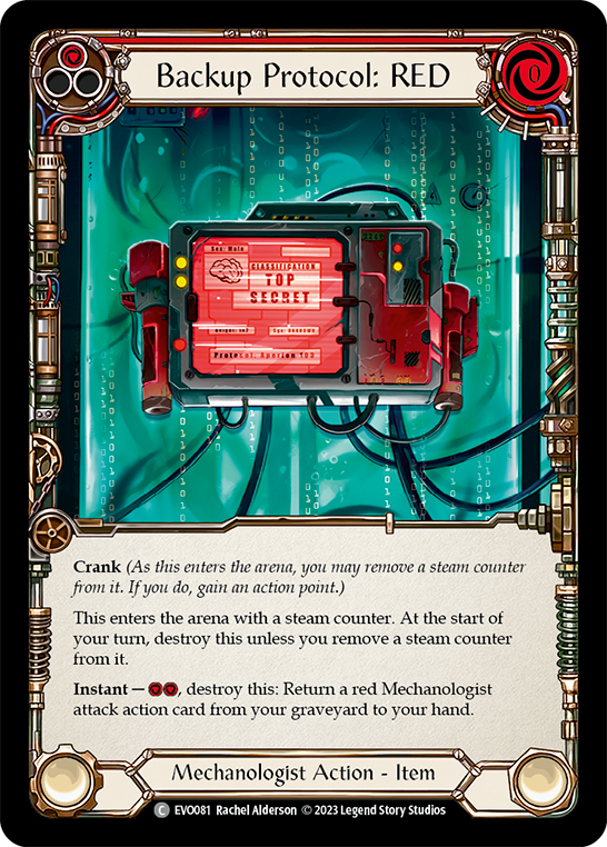 Backup Protocol: RED | Common [Rainbow]