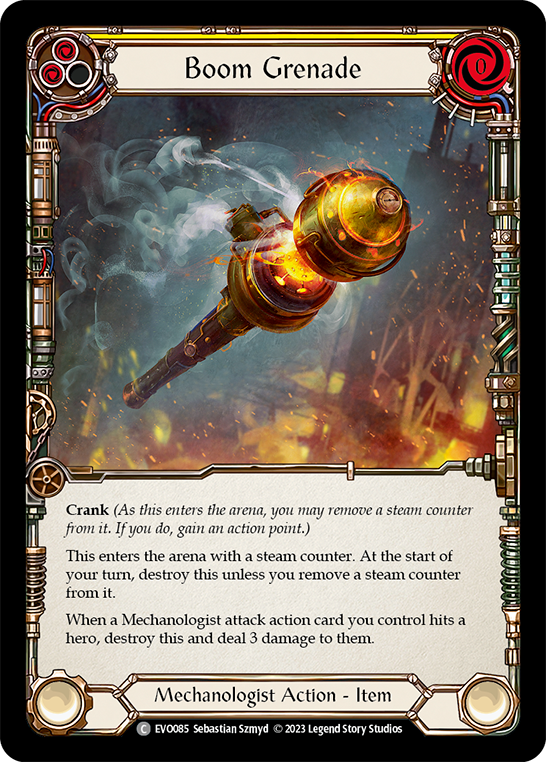 Boom Grenade (Yellow) | Common [Rainbow]