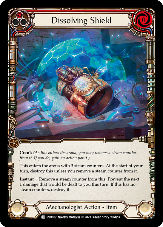 Dissolving Shield (Red) | Common