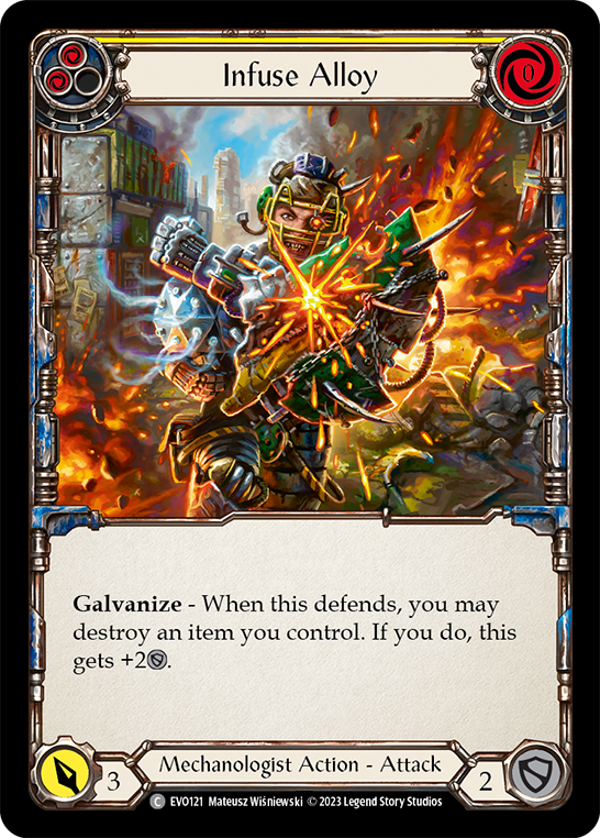 Infuse Alloy (Yellow) | Common [Rainbow]