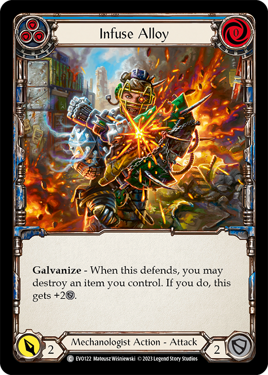 Infuse Alloy (Blue) | Common [Rainbow]