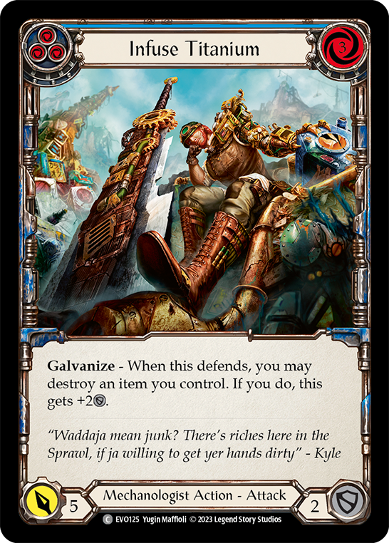 Infuse Titanium (Blue) | Common
