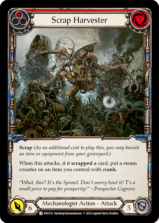 Scrap Harvester (Red) | Common