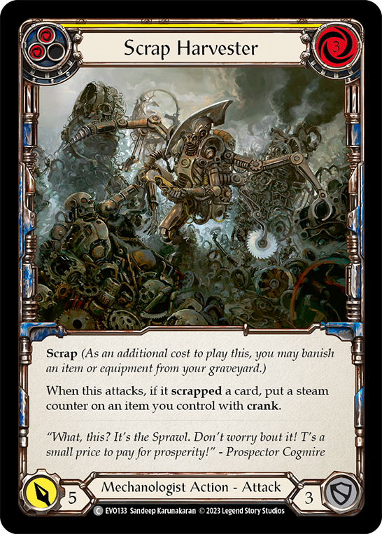 Scrap Harvester (Yellow) | Common