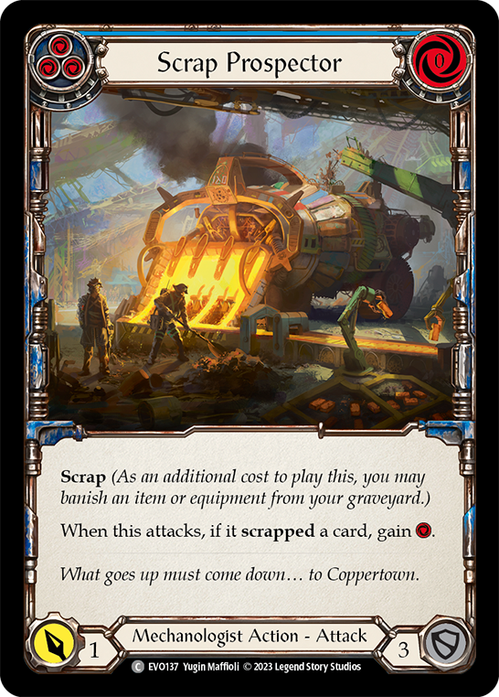 Scrap Prospector (Blue) | Common [Rainbow]