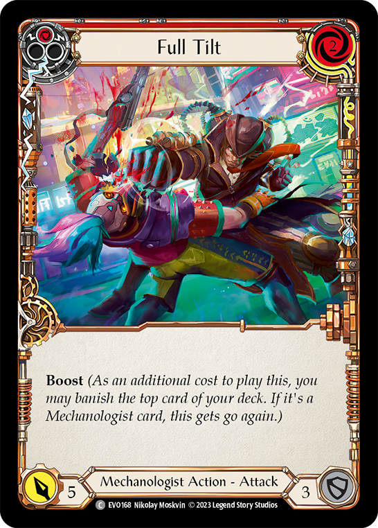 Full Tilt (Red) | Common [Rainbow]