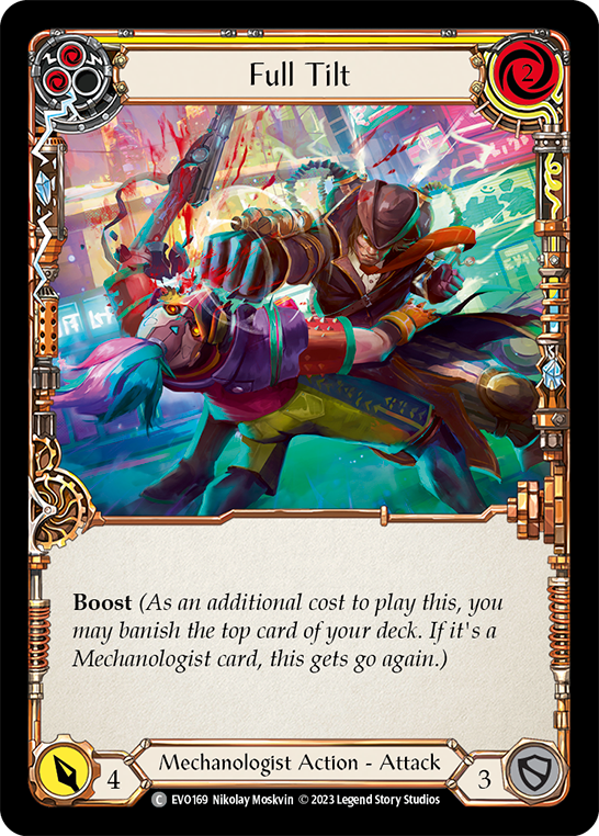 Full Tilt (Yellow) | Common [Rainbow]