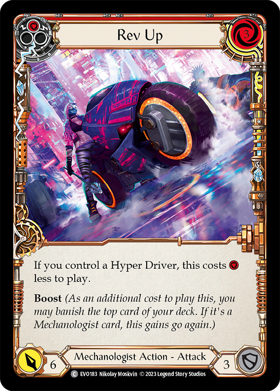 Rev Up (Red) | Common [Rainbow]