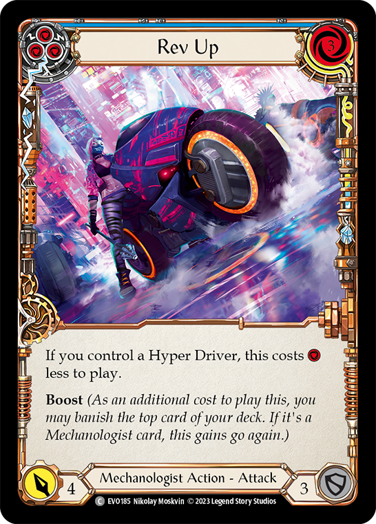 Rev Up (Blue) | Common [Rainbow]