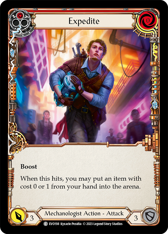 Expedite (Red) | Common [Rainbow]