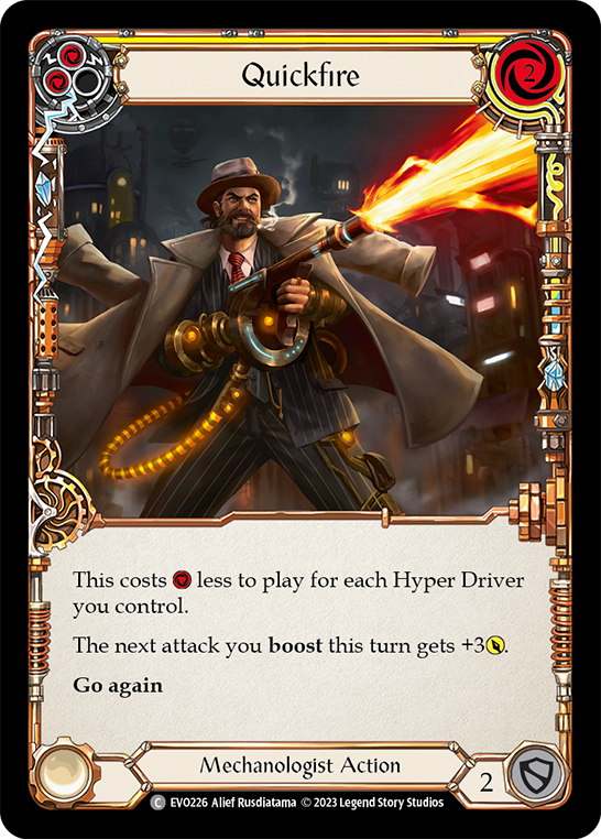 Quickfire (Yellow) | Common [Rainbow]