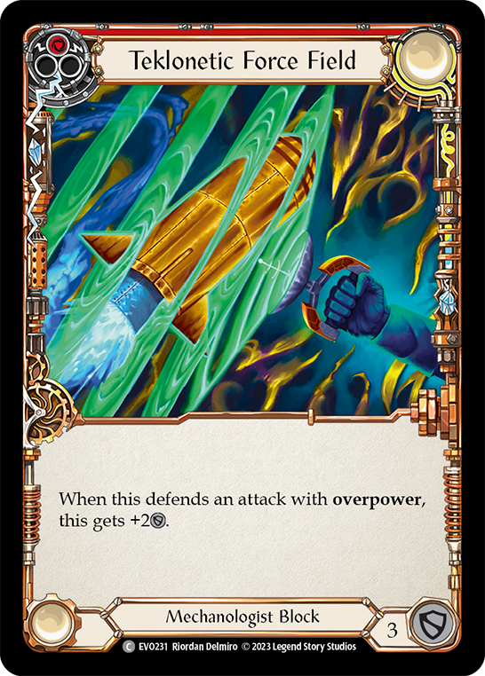Teklonetic Force Field (Red) | Common