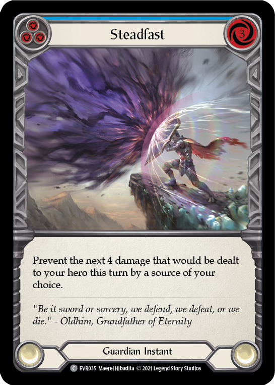 Steadfast (Blue) | Common - First Edition