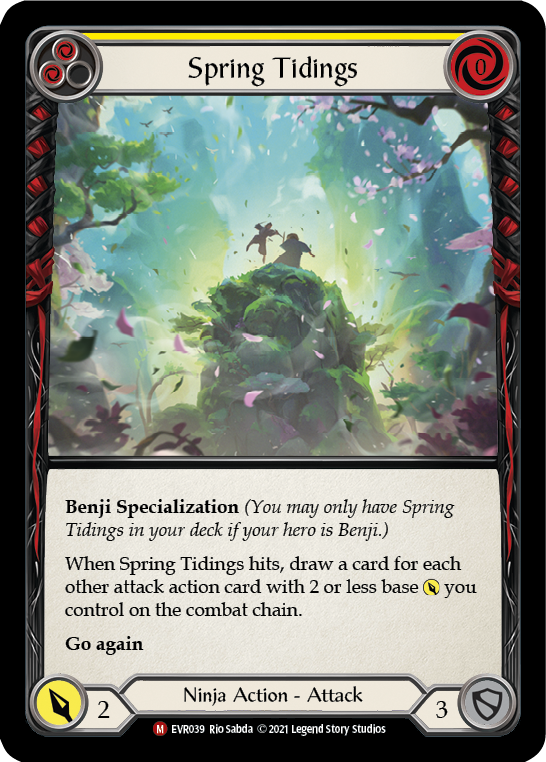 Spring Tidings | Majestic [Rainbow Foil] - First Edition