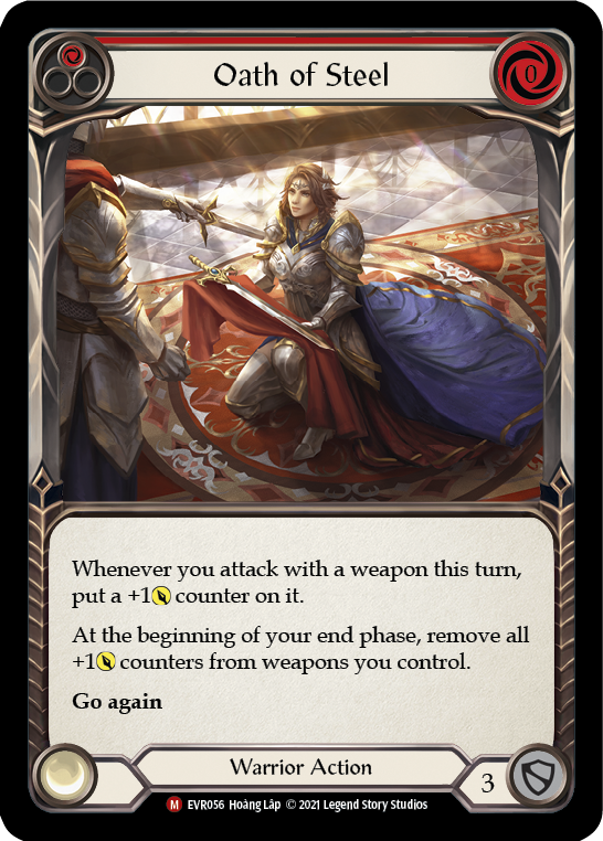 Oath of Steel (Red) | Majestic - First Edition