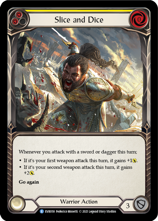 Slice and Dice (Yellow) | Rare - First Edition