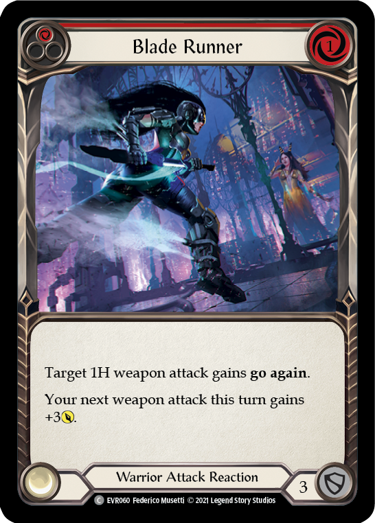 Blade Runner (Red) | Common [Rainbow Foil] - First Edition