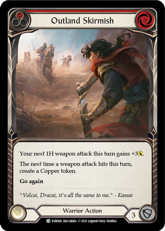 Outland Skirmish (Red) | Common - First Edition