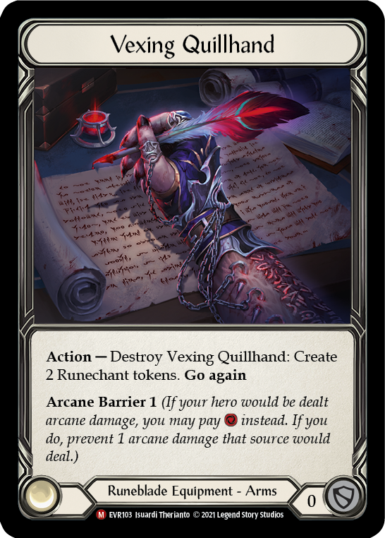 Vexing Quillhand | Majestic - First Edition