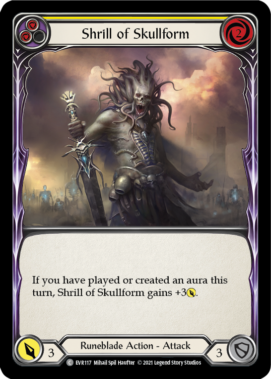 Shrill of Skullform (Yellow) | Common - First Edition