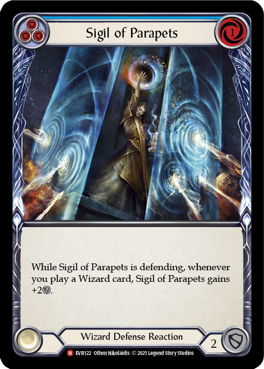 Sigil of Parapets | Majestic [Rainbow Foil] - First Edition