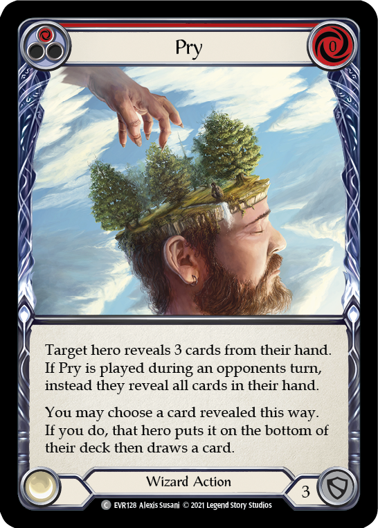 Pry (Red) | Common - First Edition