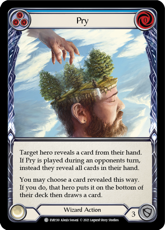 Pry (Blue) | Common - First Edition
