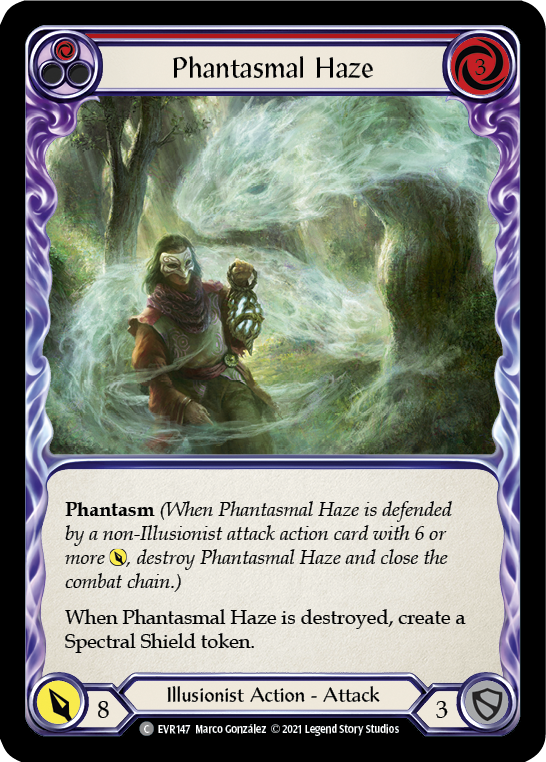 Phantasmal Haze (Red) | Common - First Edition