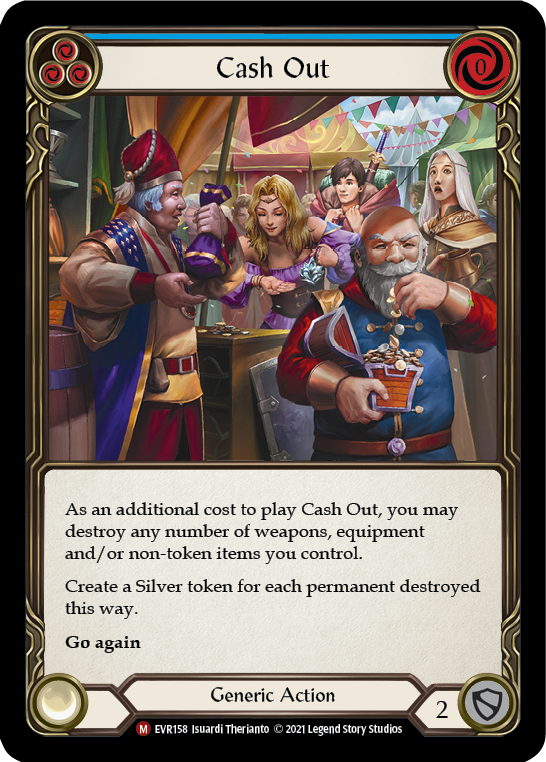 Cash Out | Majestic [Rainbow Foil] - First Edition