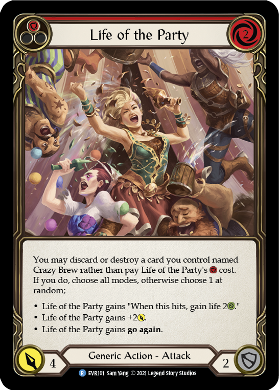 Life of the Party (Red) | Rare - First Edition