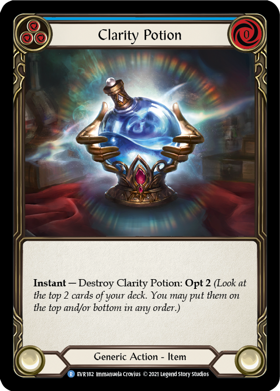 Clarity Potion | Rare [Cold Foil] - First Edition