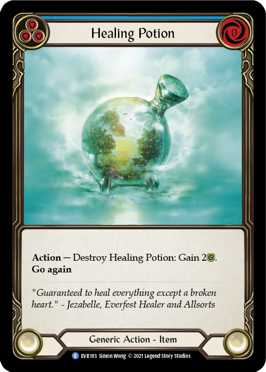 Healing Potion | Rare [Cold Foil] - First Edition