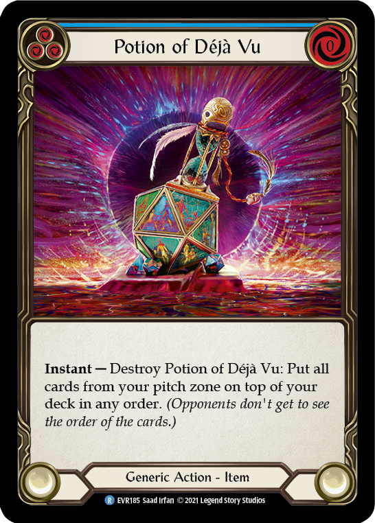Potion of Déjà Vu | Rare - First Edition