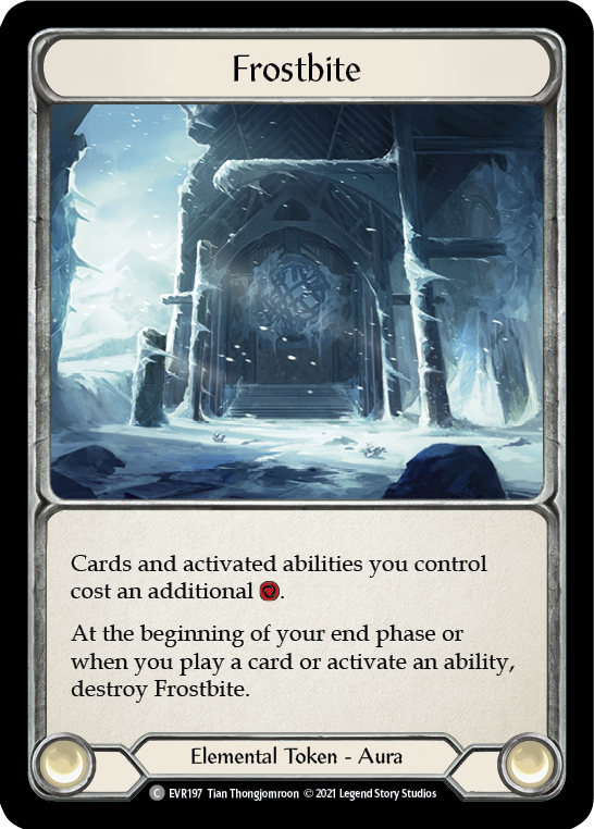 Frostbite | Common [Rainbow Foil] - First Edition