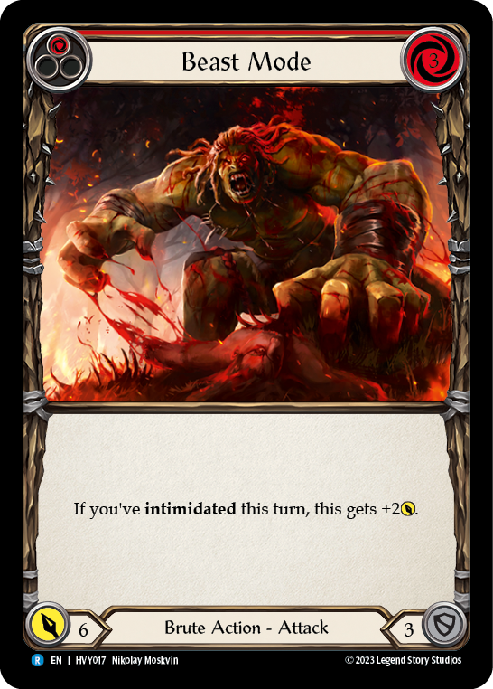 Beast Mode (Red) | Rare